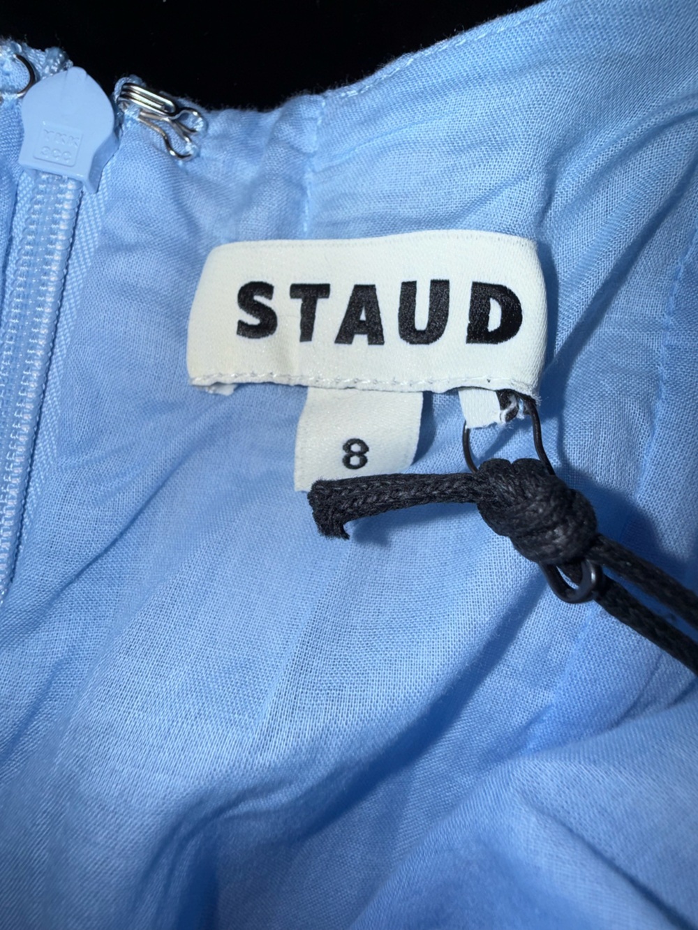 Staud WELLS DRESS VENTURA STRIPE NWT - Picture 11 of 13